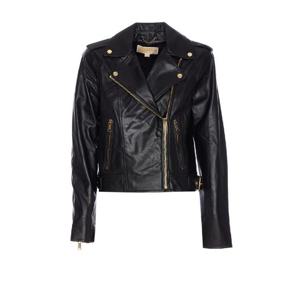 25FW 마이클코어스 블랙 레더 Moto 자켓 MT520IE8RK001