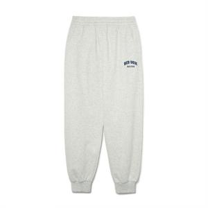 MLB바지 RQC 3APTV0236-43MGL 바시티 로고 기모 조거팬츠 보스턴 레드삭스