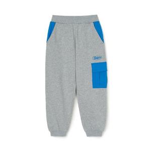 MLB키즈바지 GQC 7APTR0146-07MGL 데일리 아웃도어 우븐배색 기모 팬츠 LA다저스