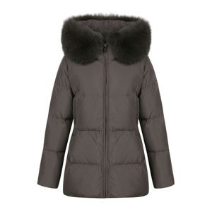 [핑골프]여성 폭스퍼 후드 슬림 덕다운 점퍼 121D4JP484_BR