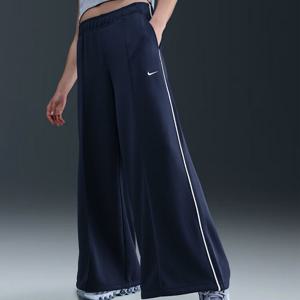 [나이키]나이키 스포츠웨어 여성 미드라이즈 와이드 레그 트랙