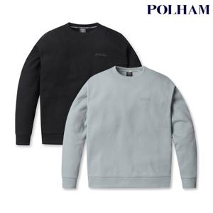 폴햄  남성 무브 와플본딩 라운드 맨투맨 티셔츠(PHF4TR1760)