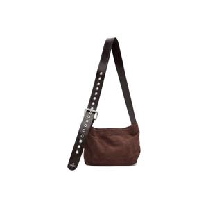 25 FW 비비안웨스트우드 여성 브라운 스몰 맥심 스웨이드 크로스 숄더백 252314F048058