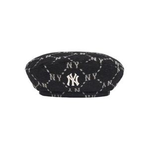 MLB 공용 모노그램 울자카드 베레모 3ACBMW126-50BKS