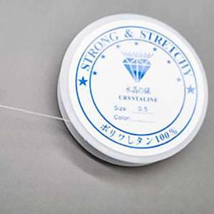 0.8mm 비즈 공예 우레탄 투명줄 탄성줄 공예줄 우레탄 탄성줄 투명줄 공예줄 공예용품 팔찌줄 목걸이줄 키링 비즈 공예