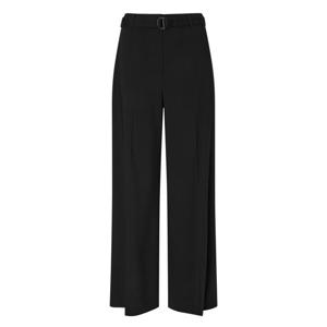 질스튜어트 뉴욕 여성 25FW 시즌오프 블랙 벨티드 울혼방 팬츠 JSPA5D280BK