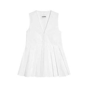 25 FW 질샌더 플리츠 포플린 탑 J01NC0178J45001 TP444958335