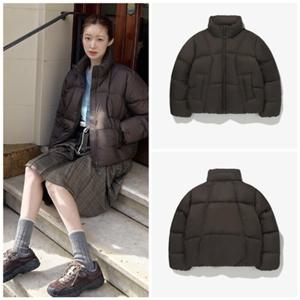 [FILA] 차정원 착용 휠라 인기 여성 플로우 다운 초코 (FS254DJ01F001234)