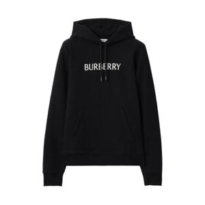 버버리 로고 프린트 후드 코튼 스웨트셔츠 8118999
