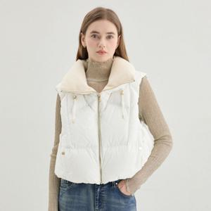 [게스(진)]여성 몽글 다운 베스트(YP4W5878)