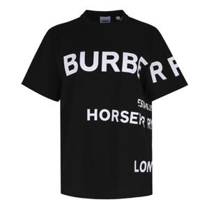 버버리 오버핏 여성 반팔 티셔츠 8040764 A1189