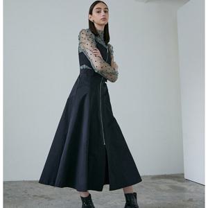 [에고이스트]백 스모킹 레이어드 롱 원피스 ER4WO960