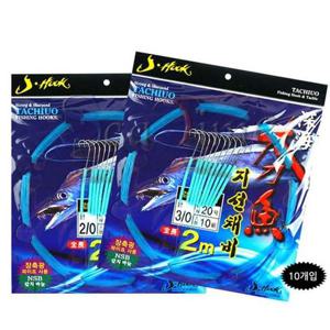 J HOOK 태도어 갈치 지선채비(국산) 바늘