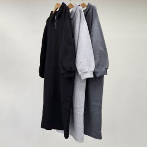 나야홍 / 빅사이즈원피스 T372L510 아방집업카라면원피스 EM