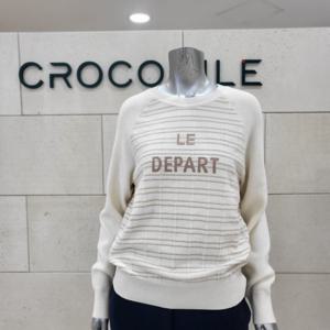 [크로커다일레이디]메탈스트라이프 니트CLEWSW106_BP