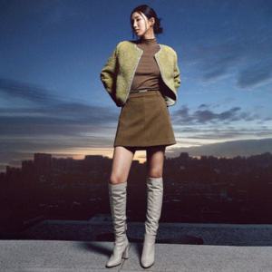 [나이스클랍]스커트 레이어드 숏 팬츠 N233MWP702_DG