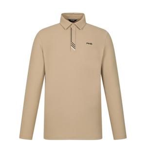 [핑]골프 남성 사선 포인트 카라 긴팔 티셔츠 111E3TO202-BG_BP