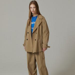 [나이스클랍]볼륨소매 트렌치코트 N233MWY902_DG