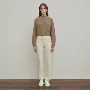 [나이스클랍]스트레이트 레터링 데님 N233PWN707_DG