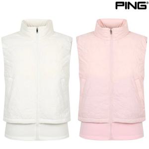 [핑]겨울 여성 별 퀼팅 구스 다운 점퍼 베스트 121D4JV351_IP_CJ