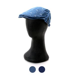 [파파브로] 남성 리본패턴 스트라이프 헌팅캡 모자 KM2-HAA-RIBBON