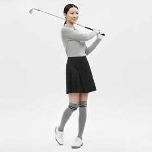 샵앤) 국산 여성 주름랩 속바지 겨울 골프 미니 스커트 NS-WSK-20927-블랙
