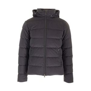 24FW Herno 블루 벨벳 다운 자켓 PI001199U9200