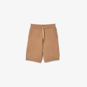 라코스테 공식 여성 더블페이스 스웨터 쇼츠 GF0115-55G 02S