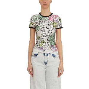 디젤 반팔 티셔츠 LA166360KNAU141 WHITE