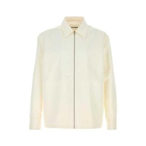 JIL SANDER 화이트 포플린 셔츠 J22DL0368J45266 101