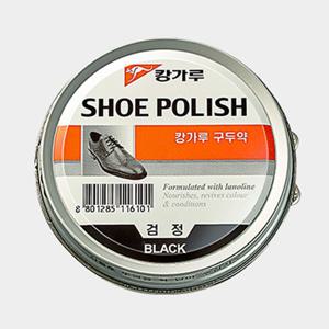 캉가루 고체 구두약 100g 블랙 구두닦이 고체구두약 구두약 구두광택제 가정용구두약