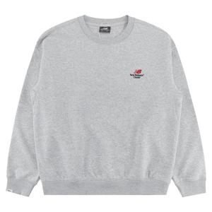 뉴발란스 UNI 에센셜 클래식 레터링 기모 맨투맨 NBNCF41013 AC