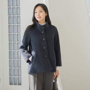 엄마옷 마담4060 클래씨마담 차이나싱글울코트 중년여성 데일리 -ZCO2511021-