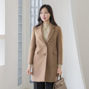 엄마옷 마담4060 클래씨마담 베이직싱글울코트 중년여성 데일리 -ZCO2511017-