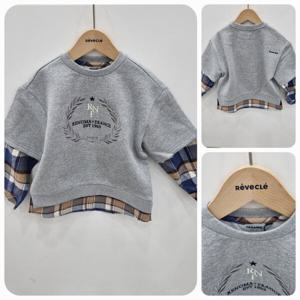 [레베끌레]레노마키즈 남아셔츠레이어드맨투맨 R2342T137_37_IC