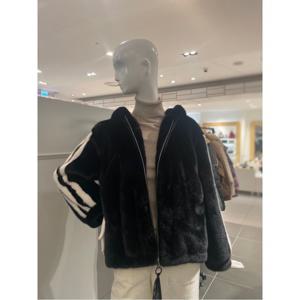 르니앤맥코이 소매 삼선 후드집업 퍼 점퍼 (MN01MJ005HJ)