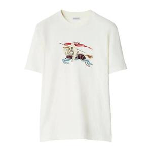 버버리 반팔 티셔츠 8115086 B7078 CHALK