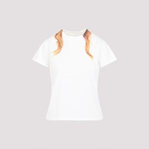 MM6 메종마르지엘라 반팔 티셔츠 S52GC0361M20048 101 WHITE