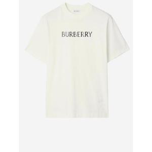 BURBERRY 버버리 티셔츠와 폴로스 화이트 8122389CHALK