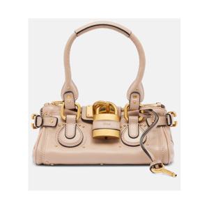 끌로에 Paddington 미디엄 레더 숄더 백 P01105782