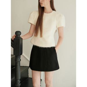 [헤레이스]퍼프 호크블라우스_YMSH25FW342