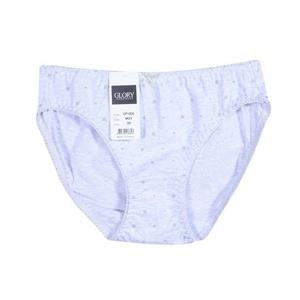 여성 깔끔한 편한 내츄럴 면스판 미디 삼각 팬티 1p