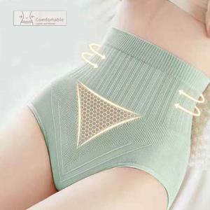 여성 하이 웨이스트 삼각팬티 보정 속옷 뱃살 힙업