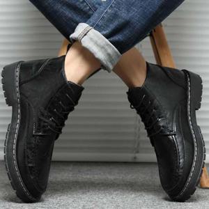 남성패션화 신발 데일리 캐주얼 베이직 발목 워커단화