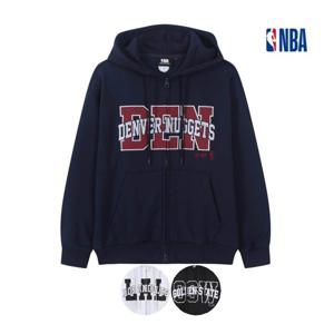 [엔비에이]남여공용 기모 후드 집업 점퍼 오버핏 루즈핏 추리닝 빅사이즈 (N245JT020P)