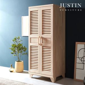 [저스틴퍼니처]림 편백나무 원목 갤러리 장롱(옷장형)