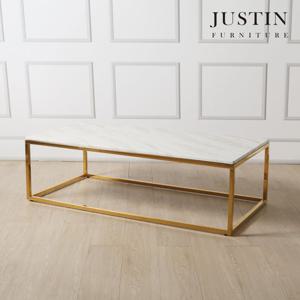 [저스틴퍼니처]샬롯 골드 대리석 소파 테이블