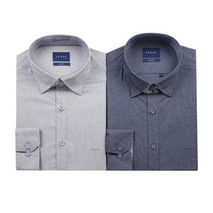 [예작(셔츠)]긴소매 슬림핏  스판 카치온 스냅버튼 YJFSBS157-NYGY