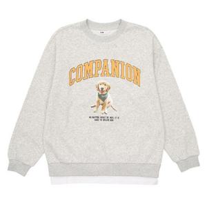 소이 HC14 퍼피 레이어드 맨투맨 티 22W1402