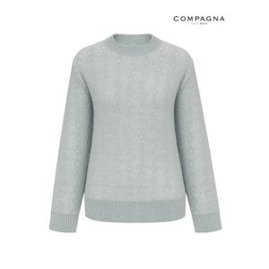 [꼼빠니아][꼼빠니아]패턴 니트-CW23SW4302059C